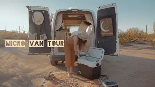 micro camper tour | ford transit connect