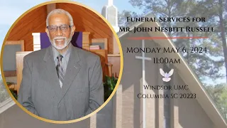 Funeral Services For Mr. John Russell