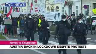 [LATEST] Austria Back In Lockdown Despite Covid-19 Protests