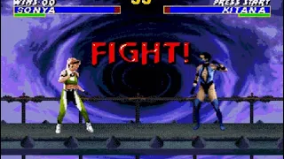 Mortal Kombat Brutal finished her Soya VS Kitana