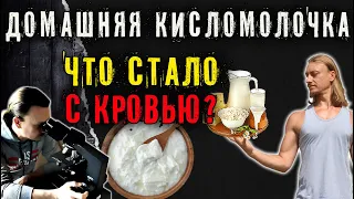 Домашние кисломолочные продукты, что стало с кровью под микроскопом?