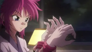 Machi calls Hisoka an idiot