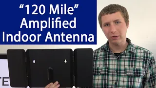 1byone 120 Mile Amplified Indoor HD Digital TV Antenna Review