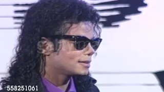 Michael Jackson at the Michael Jackson LA Gear Press Conference | September 13, 1989