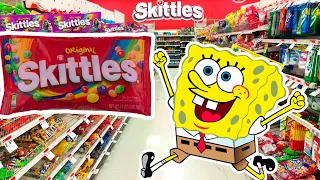 Skittles Meme Evil Spongebob