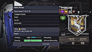 HOW TO GET MAXED SHOOTING BADGES IN NBA 2K22 MOBILE!!!!