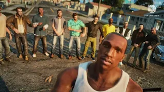 all gta characters meet up in grove street #shorts