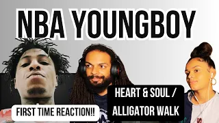 SIBLINGS REACT TO NBA YOUNGBOY!! Heart and Soul / Alligator walk