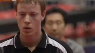 Mundial jr  2005   Ind M  Final   Patrick Baun Germ 4x3 Jun Mizutani Jpn