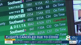 United, Delta cancel dozens of Christmas Eve flights due to omicron spike