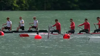 C4 Junior Men 500m Final A / 2023 ICF Canoe-Kayak Sprint World Championships Auronzo Italy