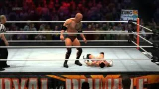 WWE '13 - CM Punk vs The Rock - Royal Rumble 2013