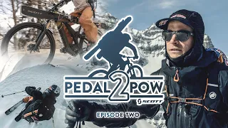 PEDAL 2 POW EP.2 – Extreme skiing in the Swiss Alps with Jérémie Heitz