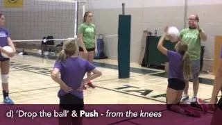 Sask Volleyball/Saskapalooza Triple Ball Video Overhead Passing