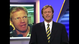 WM 2002 - Tagesschau zum deutschen Viertelfinal-Erfolg gegen die USA (21.06.2002)