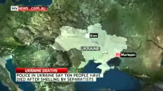 Attack on Ukraine's Mariupol kills 10