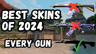 BEST SKINS OF VALORANT 2024 FOR ALL GUNS #valorant #subscribe #gaming