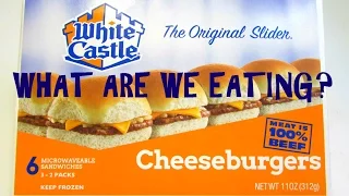 White Castle Cheeseburger Sliders Vs. Generic Sliders - WHAT ARE WE EATING?? - The Wolfe Pit