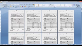 Заполнение документов Word данными из Excel. Слияние Word