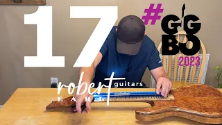 GGBO2023 Episode 17 -  Level Frets On A Compound Radius Fretboard #ggbo2023 #greatguitarbuildoff2023