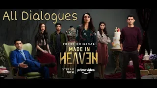 Made In Heaven Web Series All Dialogue | Made In Heaven All Scenes | Amazon Prime Video