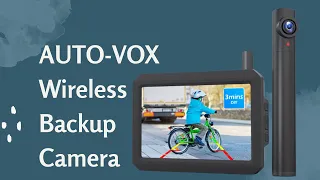 AUTO-VOX Wireless Backup Camera for Trucks, 3Mins DIY Installation, Mini Size Back Up Camera Systems