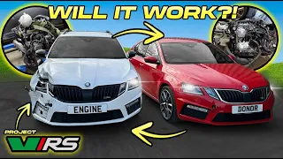 THESE 2 SKODA OCTAVIA VRS ENGINES ARE SO DIFFERENT!! WILL THEY SWAP?