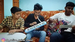 Laila cover On Melodica Instrument with Adit & Ashish 😍 #lailamainlaila #laila #melodica