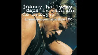 ♦Johnny Hallyday - La musique que j'aime (Live Bercy 1990) #conceptkaraoke