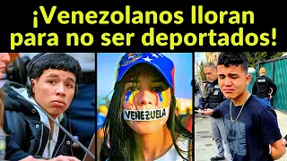 ¡EE.UU. ordena expulsiones masivas! Venezolanos lloran para no ser deportados