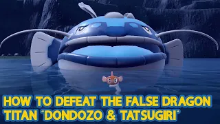 How To Defeat The False Dragon Titan "Dondozo & Tatsugiri" - Pokemon Scarlet & Violet