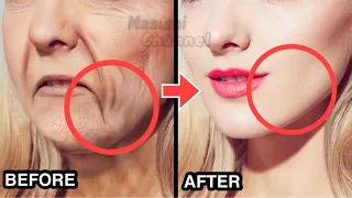 20mins🔥Best Cheek Lifting Exercise & Massage At Home! Lift Laugh Lines, Sagging Jowls, Cheeks