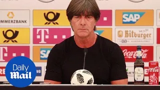 Joachim Low reveals Germany World Cup squad without Leroy Sane