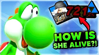 KILLING WITH EVERY YOSHI MOVE IN SMASH BROS