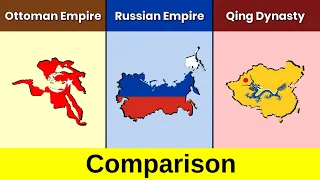 Ottoman Empire vs Russian Empire vs Qing Dynasty | Empire Comparison | Data Duck