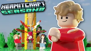 Scar gets trolled || Lego Hermitcraft Season 8 || LEGO® Blender Animation || #shorts