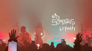 Lil Yachty - sAy sOMETHINg (Live at Washington D.C)