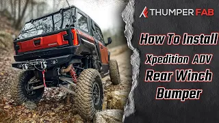 🔧 Polaris Xpedition ADV Rear Bumper Installation | Thumper Fab 🔧