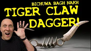 Tiger Claws as a SECRET WEAPON! - Bichuwa Bagh Nakh (Historical Mall Ninja?!)