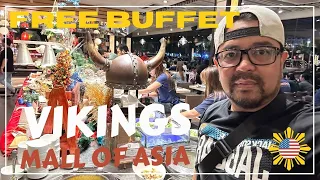 FREE Birthday Buffet at Popular Vikings | Mall of Asia | Philippines