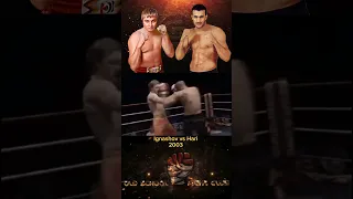 Alexey Ignashov vs Badr Hari classic K-1  fight at the year 2003