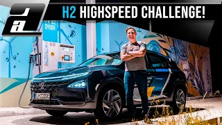 ÜBER 870km im E Auto in UNTER 8 Stunden?! | Highspeed Hypermiling | Hyundai Nexo