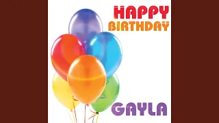 Happy Birthday Gayla