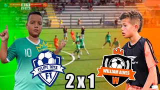 TIME DO NOVO NEYMAR vs TIME DO WILIAM * DESAFIO FUT7 *