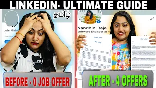 Revealing POWERFUL WAY to GET JOB using LINKEDIN தமிழ்🔥😱Template,Jobs,Referrals-NOONE TOLD YOU THESE