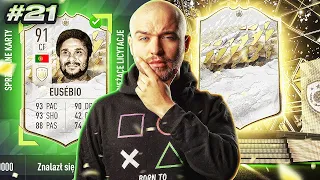 SPRZEDAŁEM EUSEBIO ŻEBY ZROBIĆ PACZKĘ z IKONĄ na RTG... - FIFA 22 ULTIMATE TEAM [#22]