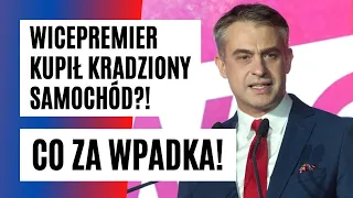 Wicepremier kupił KRADZIONE auto! Policja ZAREKWIROWAŁA pojazd. Gawkowski OSZUKANY! | FAKT.PL