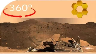 ⭕ Spirit Mars Rover  'McMurdo' Panorama  in 360°