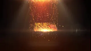 272   Cinematic Rain of Fire Logo Intro Animation