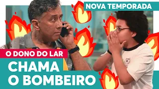 FOGO! Américo causa INCÊNDIO no sobrado | O Dono do Lar 07/06/2021 EP 1 parte 2